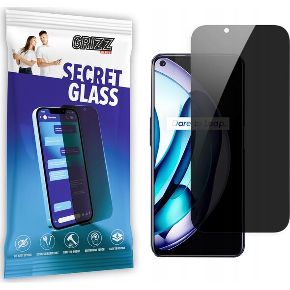 GrizzGlass Szkło prywatyzujące GrizzGlass SecretGlass Realme 8 4G