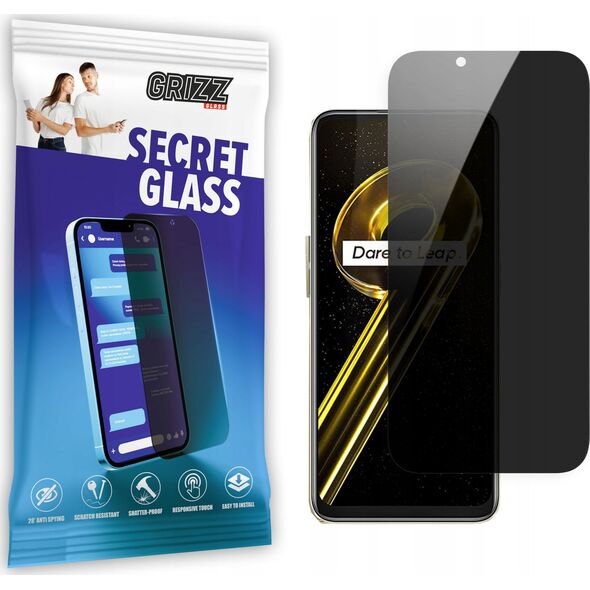 GrizzGlass Szkło prywatyzujące GrizzGlass SecretGlass Realme 9 4G