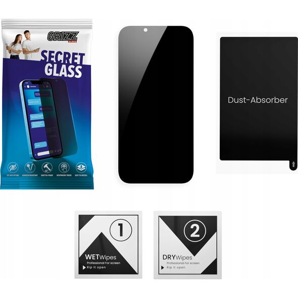 GrizzGlass Szkło prywatyzujące GrizzGlass SecretGlass Honor 90 Lite