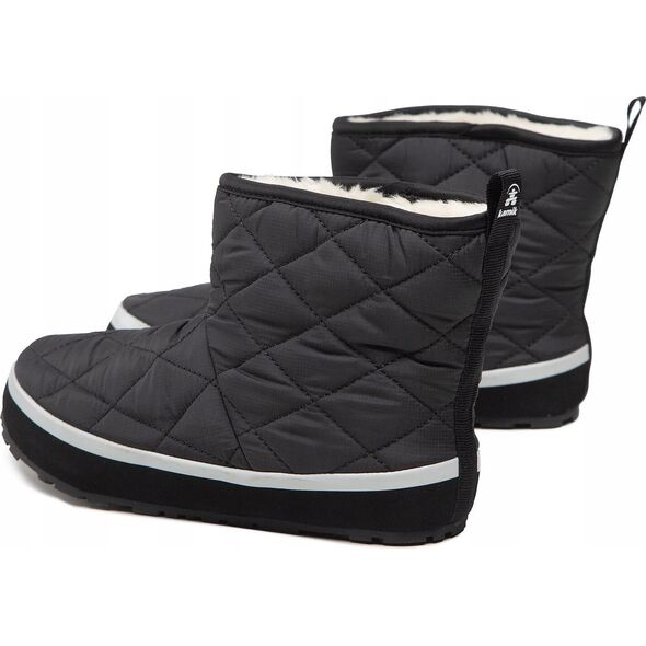 Kamik W'S PUFFY MID, BLK, 38 (us 7)| uk 5