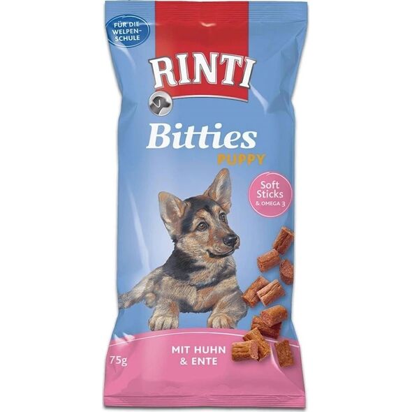 Rinti Rinti Przysmak Dla Szczeniąt Kurczak Kaczka Sticks  75g