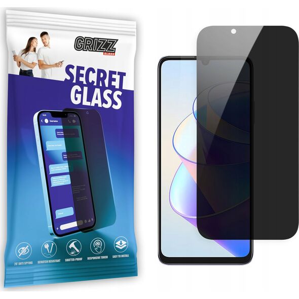 GrizzGlass Szkło prywatyzujące GrizzGlass SecretGlass do Honor Play 40 Plus