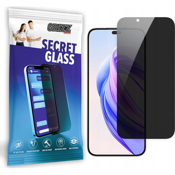 GrizzGlass Szkło prywatyzujące GrizzGlass SecretGlass do Honor X50i Plus