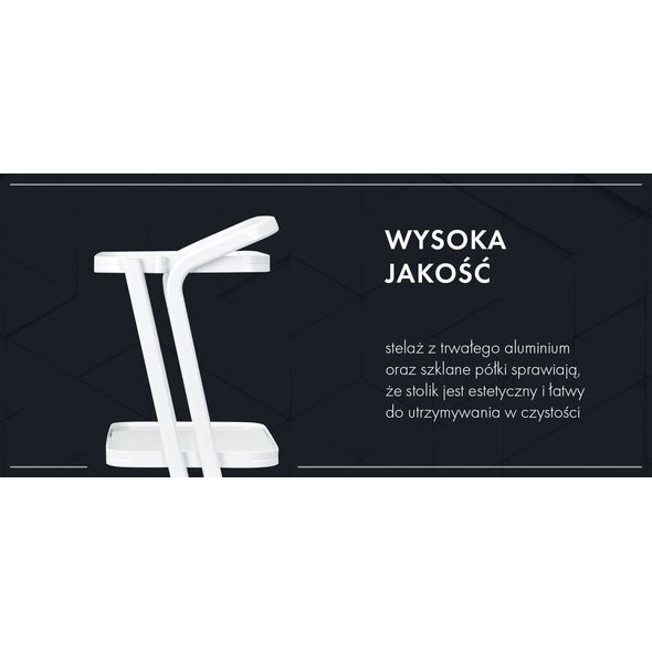 Stolik Kosmetyczny Giovanni 6701 Biały