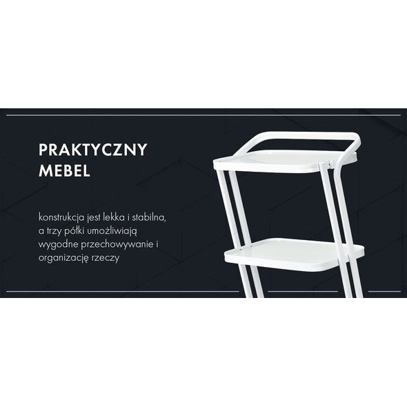 Stolik Kosmetyczny Giovanni 6701 Biały