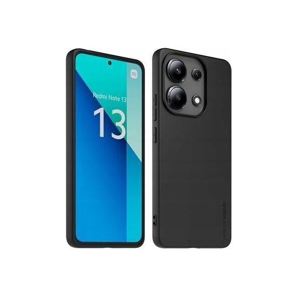 Made for Xiaomi TPU Cover for Xiaomi Redmi Note 13 4G dėklas telefonui juodos spalvos