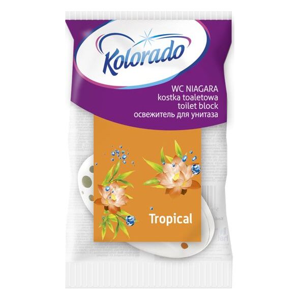 Kolorado Kostka toaletowa kolorado Niagara Tropikalna 35g uniwersalny