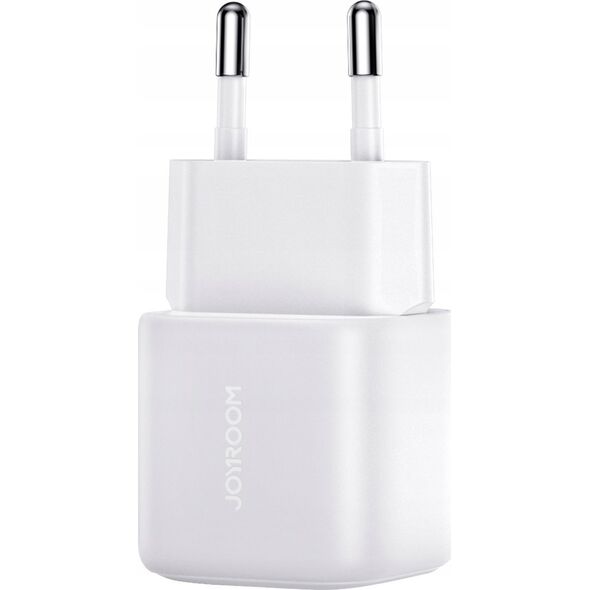 Ładowarka sieciowa Joyroom JR-TCG08 GaN USB-C 20W PD QC3.0 biała
