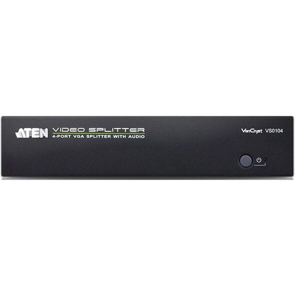 Aten VS0104 4-Port VGA Splitter with Audio (VS0104-AT-G)