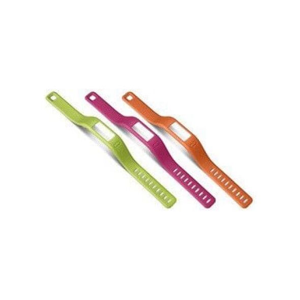 Garmin Opaski do vivofit, Pomarańczowa/Różowa/Zielona, Duża (010-12149-15)