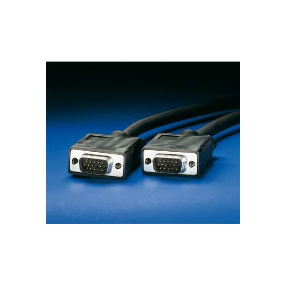 Kabel Roline D-Sub (VGA) - D-Sub (VGA) 2m czarny (11.04.5202)