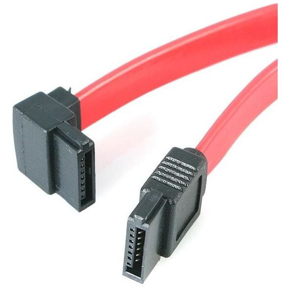 StarTech SATA - SATA, 0.45m, Czerwony (SATA18LA1)