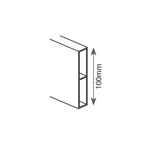 Modeco Łata murarska z 2 oczkami 200cm (MN-71-120)