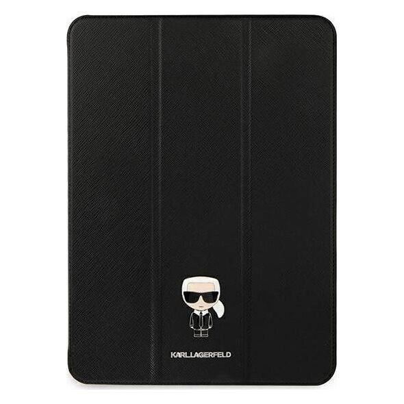 Etui na tablet Karl Lagerfeld Karl Lagerfeld KLFC12OKMK iPad 12.9" Pro 2021 Book Cover czarny/black Saffiano Karl Iconic