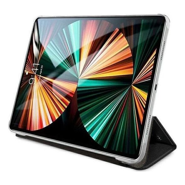 Etui na tablet Karl Lagerfeld Karl Lagerfeld KLFC12OKMK iPad 12.9" Pro 2021 Book Cover czarny/black Saffiano Karl Iconic