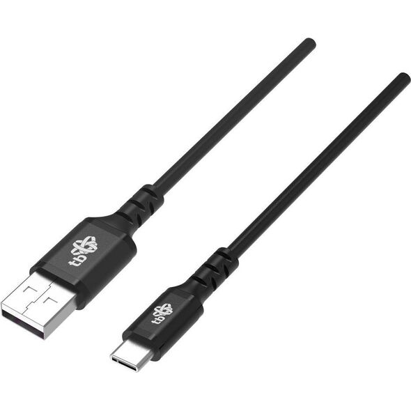 Kabel USB TB Print USB-A - USB-C 1 m Czarny (1_742413)