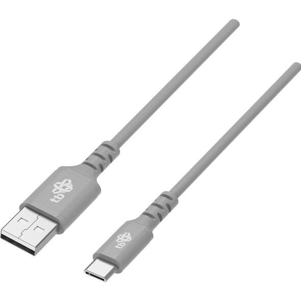 Kabel USB TB Print USB-A - USB-C 1 m Szary (1_742414)