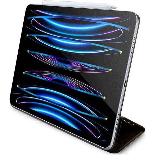 Etui na tablet Guess Etui Guess GUFCP12PS4SGW Apple iPad Pro 12.9 2020/2021/2022 (4., 5. i 6. generacji) brązowy/brown 4G Stripe Allover