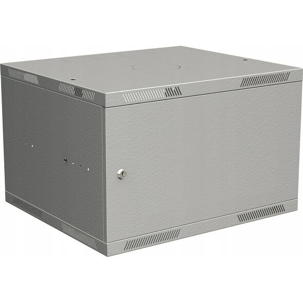 Solarix Solarix szafa naścienna SENSA LITE 9U 450mm, składana, blacha drzwiowa, RAL 7035