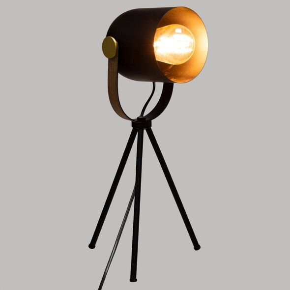 Lampa stołowa Atmosphera Lampka stołowa na statywie BIL, czarna