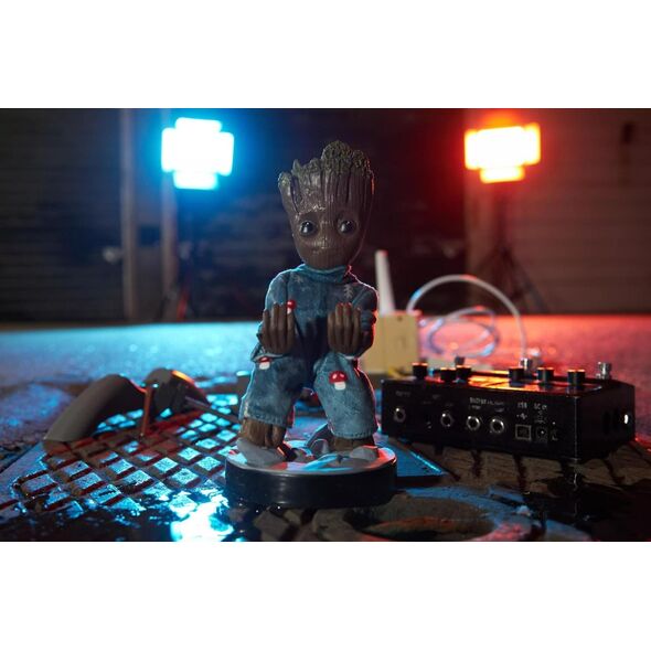 Cable Guys Exquisite Gaming stojak na smartfon / kontroler Cable Guys Marvel Strażnicy Galaktyki: Toddler Groot w piżamce