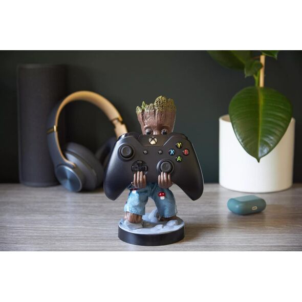 Cable Guys Exquisite Gaming stojak na smartfon / kontroler Cable Guys Marvel Strażnicy Galaktyki: Toddler Groot w piżamce