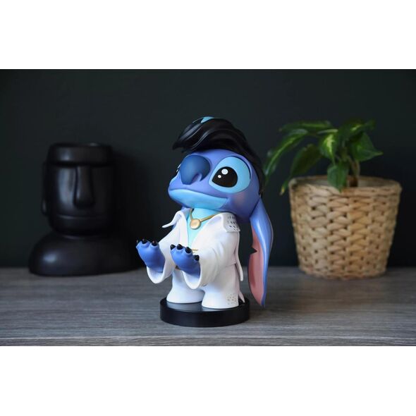 Cable Guys Exquisite Gaming stojak na smartfon / kontroler Cable Guys Disney Lilo & Stitch: Stitch jako Elvis (20 cm)