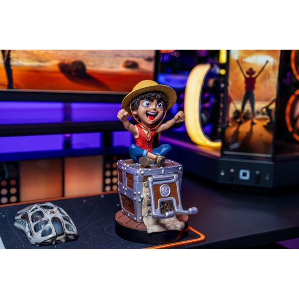 Cable Guys Exquisite Gaming stojak na smartfon / kontroler Cable Guys One Piece Netflix Luffy (20 cm)