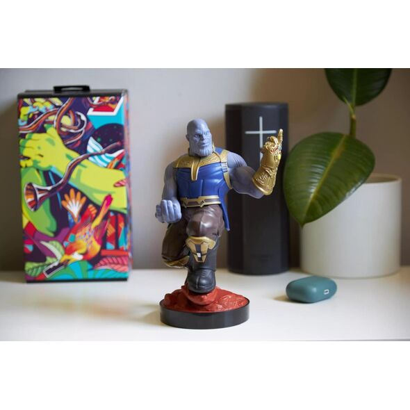 Cable Guys Exquisite Gaming stojak na smartfon / kontroler Cable Guys Marvel Thanos (20 cm)