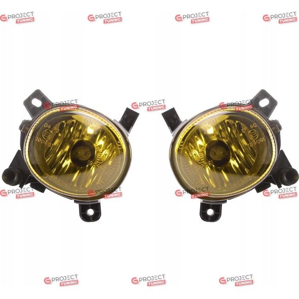 MTuning Zestaw lamp przeciwmgielnych Yellow AUDI A6 C6 Allroad A4 B8 Q5 SEAT EXEO VW PASSAT CC B6 2004-2011
