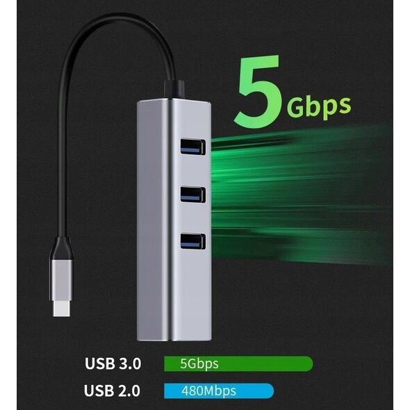 Stacja/replikator Bounn Adapter 4 w 1 USB 3.1