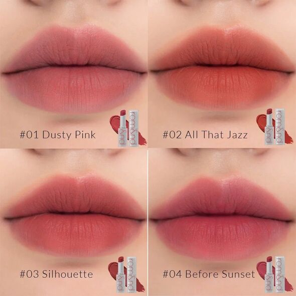 ROM&amp|ND_Zero Matte Lipstick pomadka do ust 02 All That Jazz 3g