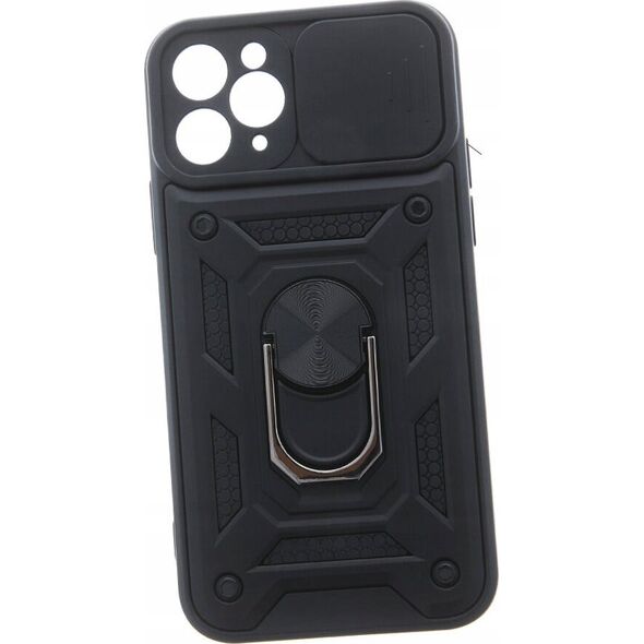 ETUI DEFENDER SLIDE CASE DO IPHONE 16 PRO 6,3 CZARNA NAKŁADKA ETUI PLECKI