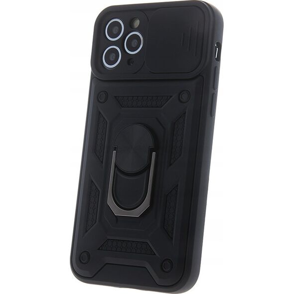ETUI DEFENDER SLIDE CASE DO IPHONE 16  6,1' CZARNA NAKŁADKA ETUI PLECKI