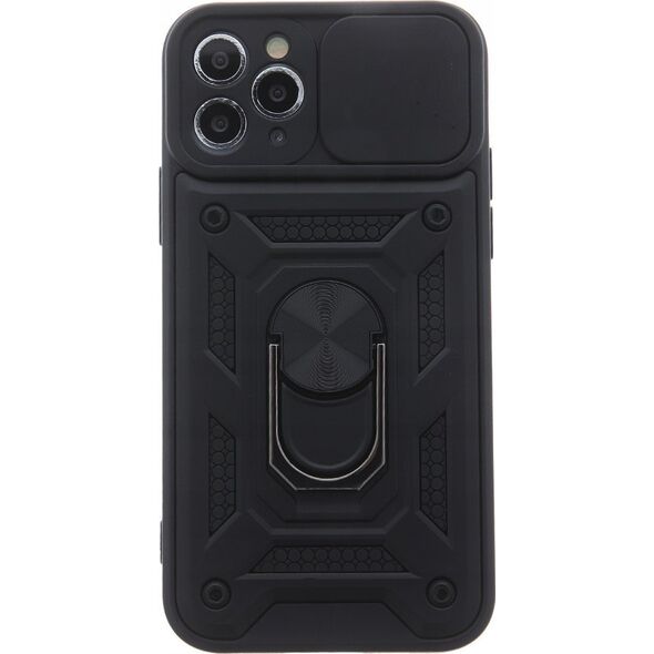 ETUI DEFENDER SLIDE CASE DO IPHONE 16  6,1' CZARNA NAKŁADKA ETUI PLECKI