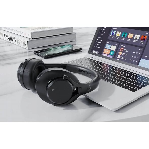 SoundMAGIC P58BT ANC - platinum silver - Słuchawki Bluetooth