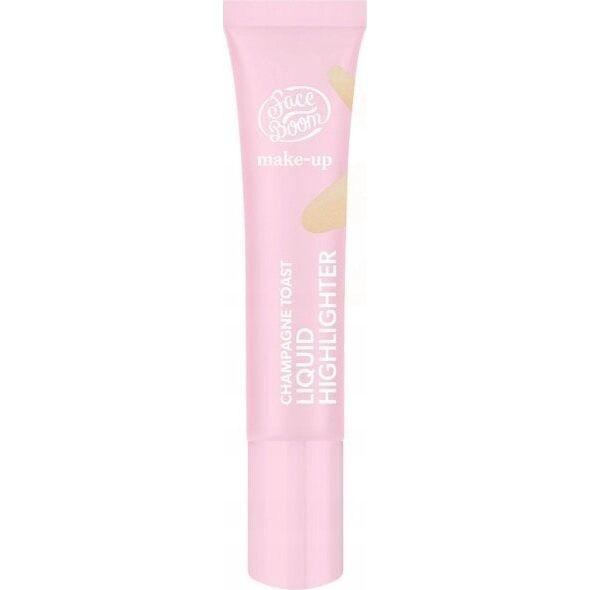 FACE BOOM_Liquid Highlighter rozświetlacz w płynie Champagne Toast 15ml