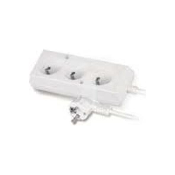 Plastrol Przedłużacz 3-gniazda z/u 10A 3m biały PS-370 (W-97474)