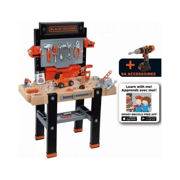Smoby Warsztat Black + Decker Bricolo Ultimate