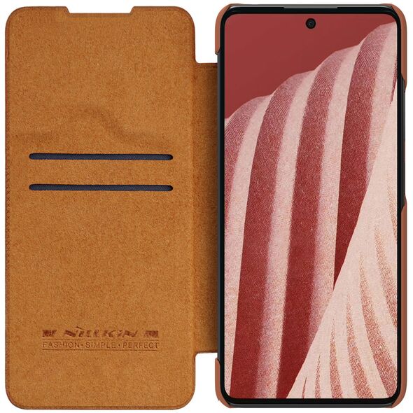 Nillkin Qin Samsung Galaxy A73 brown