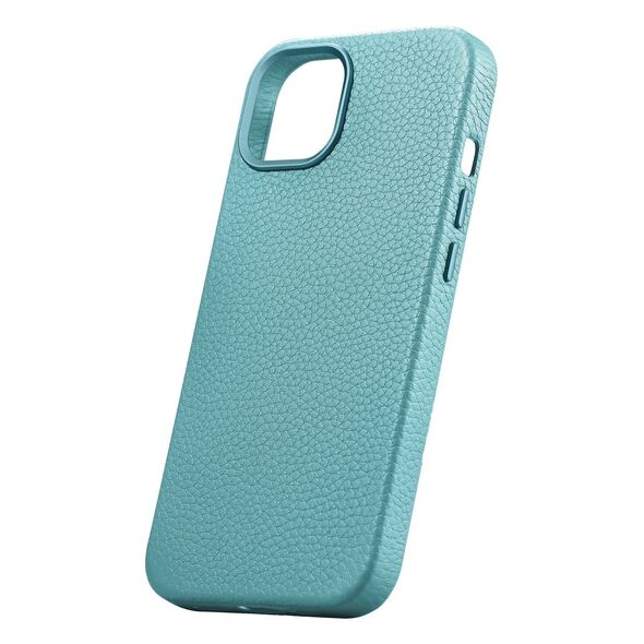iCarer Litchi Premium Leather MagSafe Apple iPhone 14 green