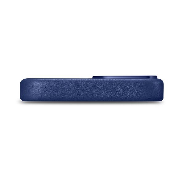 iCarer Case Leather MagSafe Apple iPhone 14 Plus / 15 Plus blue