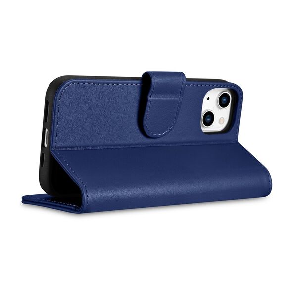iCarer Wallet Anti-RFID 2in1 Apple iPhone 14 Plus / 15 Plus blue