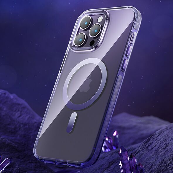 Kingxbar PQY Ice Crystal MagSafe Apple iPhone 14 gray