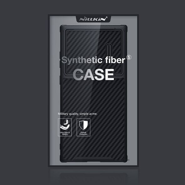 Case Nillkin Synthetic Fiber S Samsung Galaxy S23 Ultra black