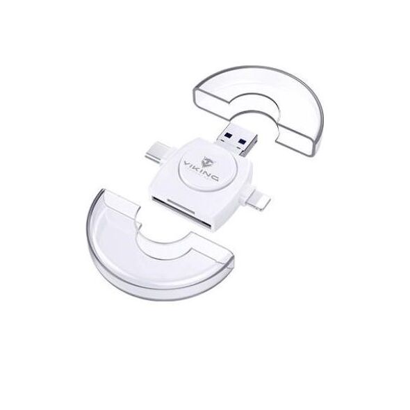 Czytnik OTG USB 3.0/microUSB/USB-C/Lightning (VR4V1W)