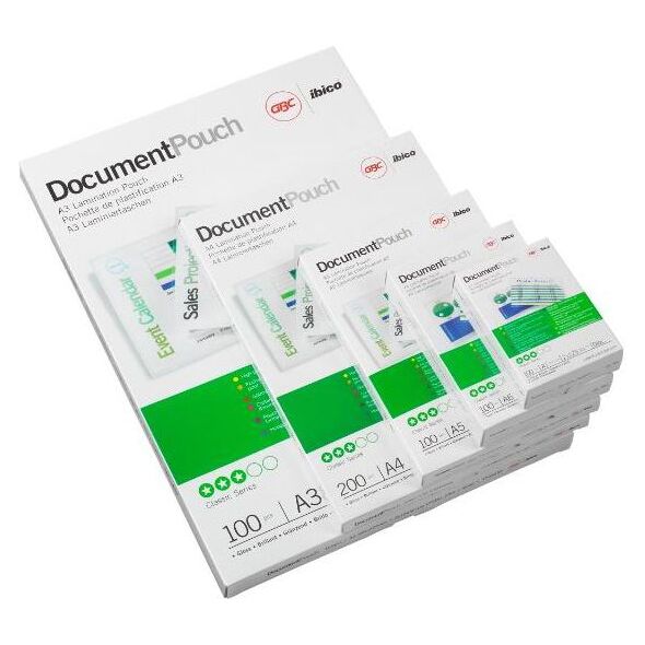 GBC Folie laminacyjne Document Pouch A4 2x75 mic 100 szt (3740400)