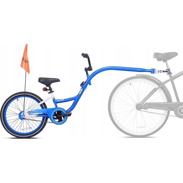 WeeRide WeeRide – Kazam Link niebieski, rower doczepiany, hol, przyczepka, doczepka, EAN 016751374758
