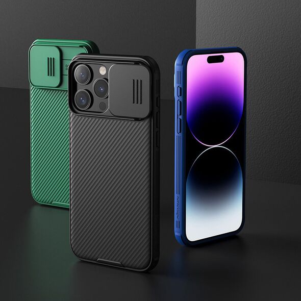 Nillkin CamShield Pro Magnetic Case Apple iPhone 15 Pro green