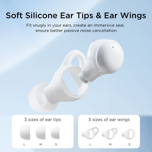Joyroom JR-TS2 Cozydots Series Bluetooth 5.3 ENC TWS wireless headphones white